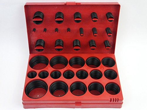 O Ring Sortiment 407 teilig Dichtungsringe Gummi Dichtungen O-Ringe Zoll/Inch