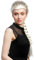 WIG ME UP - XR-009-P613 Perücke Damen Karneval Cosplay Blond Hellblond Langer Zopf geflochten Prinzessin ca. 70 cm