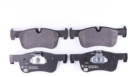 HELLA 8DB 355 020-201 Bremsbeläge - für Verschleißwarnanzeige vorbereitet | Kompatibel mit: BMW 1, 1, 2 Cabriolet, 2 Coupe