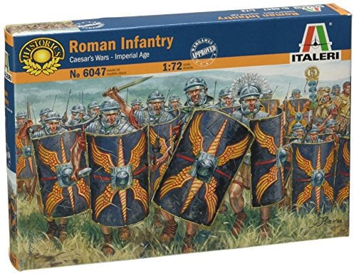The Hobby Company 8001283060479 Italeri 510006047 - 1:72 Römische Infanterie 1 Jahrhundert, Braun
