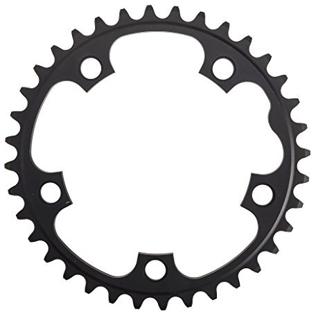 Stronglight Tablett, Typ S, kompakt, 2 x 9 – 10 V, 42 Zähne, für Erwachsene, Unisex, Schwarz