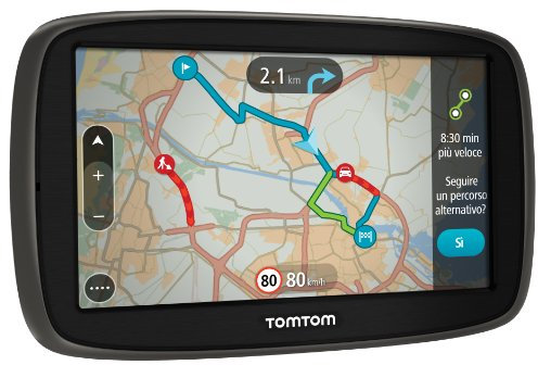 TomTom GO 50 (5 Pouces) Europe 48 Cartographie et Trafic à Vie (1FC5.002.01)