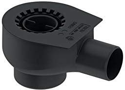 TECE 650001 drainline AblaufNorm (herausnehmbares Siphontauchrohr; 360° drehbar; Nennlänge: 17,5) schwarz