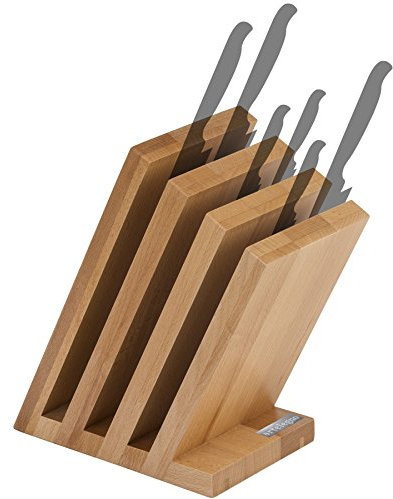 Arte Legno 42 Messerblock, Buchenholz, Natur