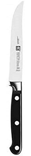 ZWILLING Couteau à Steak, Lame : 12 cm, Petite Lame, Acier Inoxydable, Manche Noir, série Professional S