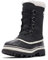 Sorel Caribou WP, Stivali da Neve Impermeabili Donna, Nero (Black/Stone), 40 EU