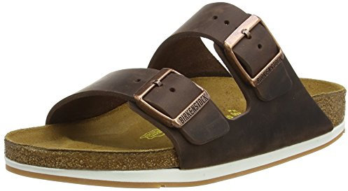 Birkenstock 052533 Arizona habana, Oiled Leather PIANELLE Uomo, Habana EU 42