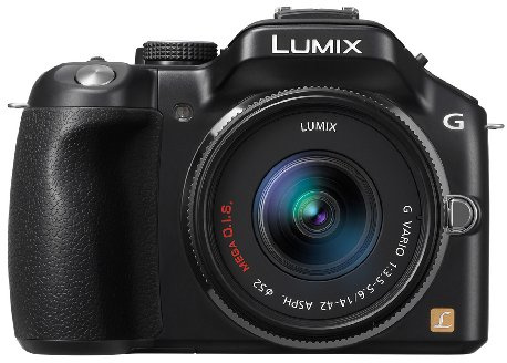 Panasonic Lumix DMC-G5EG-K Systemkamera (16 Megapixel, 7,6 cm (3 Zoll) Touchscreen, Full-HD Video, bildstabilisiert) schwarz