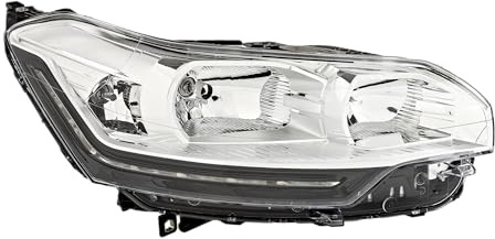 Valeo Scheinwerfer Rechts 44468 für Citroën C5 II FL (2011-2017) | Halogen-Scheinwerfer, High Performance,1er-Pack