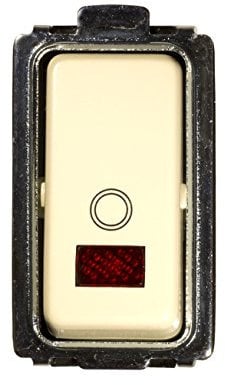 FEB 2018 Pulsante Luminoso 16A, 240 V, Avorio