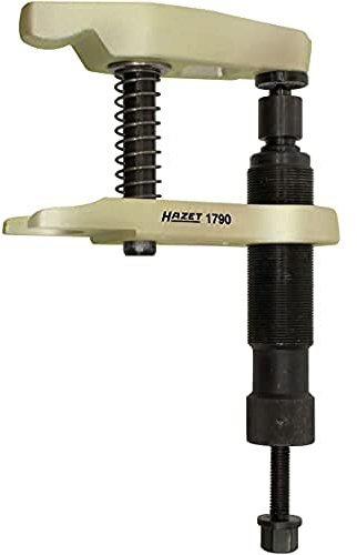 HAZET Kugelgelenk Abzieher 1790-5, Hydraulikunterstützung, Spezialstahl | Spezialstahl, verzinkt (Cr6 frei), Spannbereich max 70 mm, 4081 g, Maulöffnung 32 mm, Hydraulikunterstützung