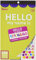 Darice 106-15840 Aufkleberbuch Hello My Name is Badge and Letters, 436 Stück, mehrfarbig