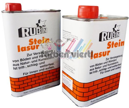 Rubin Steinlasur Steinpflege Schutz Versiegelung (5 Liter)