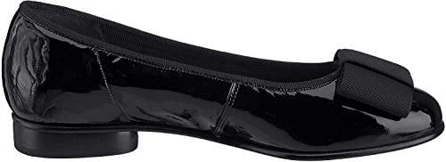 Gabor Women's Assist-Patent Ballet Shoes, Black ,9 UK/43 EU
