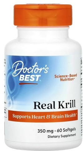 Doctor's Best Real Krill 350mg 60 kaps.