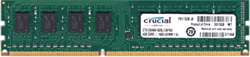 Crucial CT51264BD160BJ.M8FP - Memoria RAM de 4 GB (DDR3L, 1600 MHz)