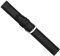 Herzog Beach XL Uhrenarmband Kalbsleder schwarz Überlänge 23959S, Stegbreite:16mm