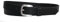 Vascavi Ledergürtel echt Leder Gürtel, Jeansgürtel, Hüftgürtel, Made in Germany, 2 cm breit und ca. 0.25 cm stark (100 cm Gesamtlänge 110 cm, Schwarz)