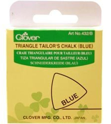 Clover Needlecrafts Triangle Tailors Chalk Blue 432-B (3-Pack)