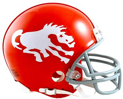 Riddell Denver Broncos 1962-1965 NFL ProLine VSR-4 Mini Fußball Helm
