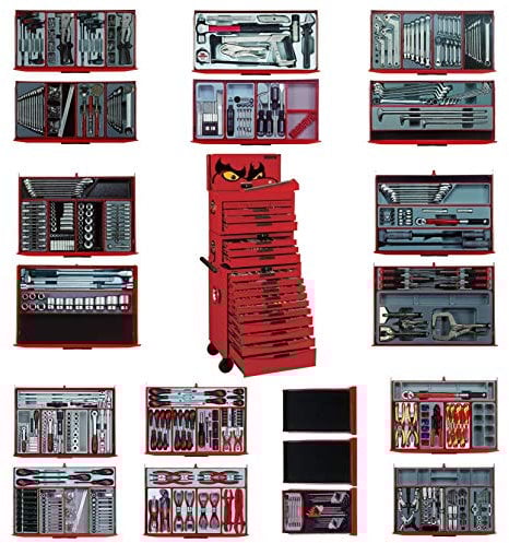 TengTools TCMM1001N Cart with 1001 Pieces