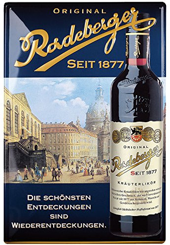 Radeberger Blechschild 1 Stück Groß
