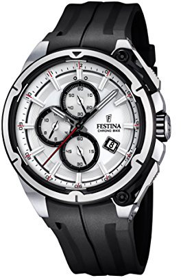 Festina Herren-Armbanduhr Chrono Bike 2015 Analog Quarz Plastik F16882/1