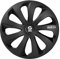 Satz Sparco Radzierblenden Sicilia 16-Zoll Schwarz/Karbon