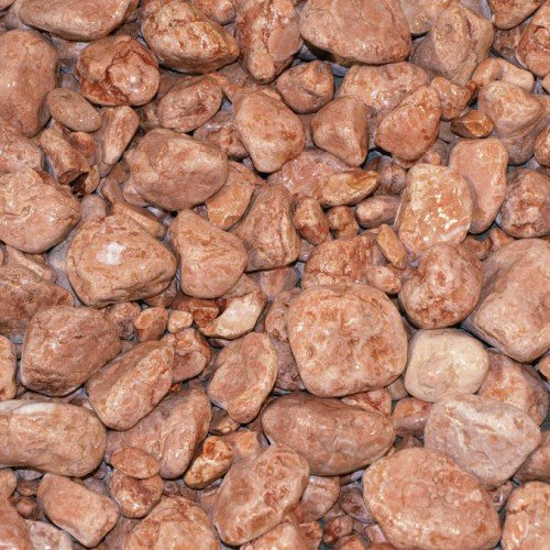 Hamann Mercatus GmbH 1x 25kg Sack Marmorkies Rosso Verona 15-25 mm Splitt Dekorsplitt Kies