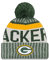 New Era NFL Green Bay Packers Herren Strickmütze, Einheitsgröße, MULTI
