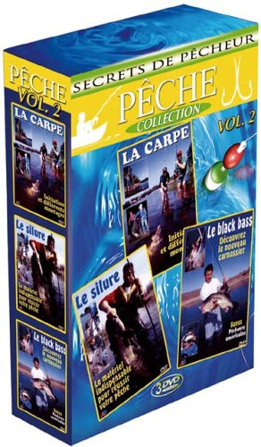 Coffret pêche, vol. 2 : La carpe / Le silure / Le bLack bass - Coffret 3 DVD [FR Import]