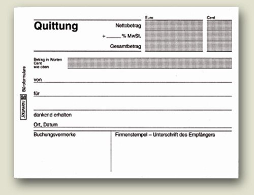 Brunnen 102634502 Quittungen A6 quer