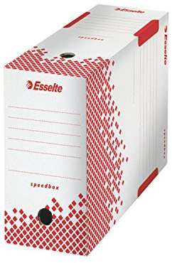 Esselte 623909 Archivdokument für Langzeitdokumente, A4, säurefrei, 150 mm Rücken, weiß