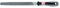 Bellota 4001-6 FIN. MB - Lima plana punta para mecánico, fina (mango bimaterial, 6)