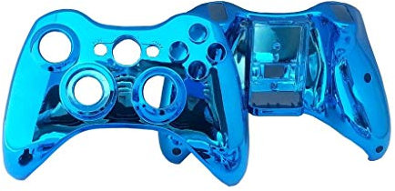OSTENT Boîtier Complet de la Coque de la Manette Compatible avec la Manette sans Fil Microsoft Xbox 360 Couleur Bleu Clair