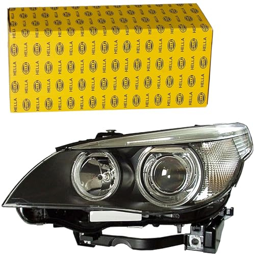 HELLA 1EL 160 292-011 Halogen/LED/Bi-Xenon Scheinwerfer - BMW 5er (E60) | für Rechtsverkehr - rechts