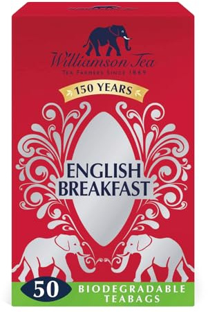 Williamson Tea English Breakfast 50 Tea Bags 125g
