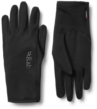 Rab Powerstretch-Handschuh, für Herren Small schwarz
