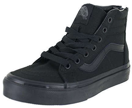 Vans Kinder Sk8-Hallo Zip Schuhe, EUR: 29, (Pop Check) Black/Black