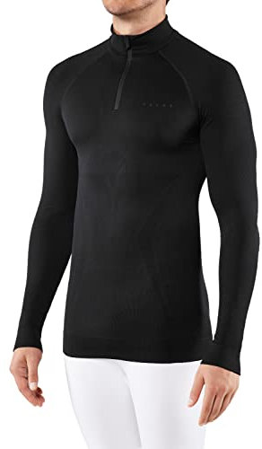 FALKE Maximum Warm Hilo Funcional Termo de Secado rápido 1 Par Ropa Interior, Hombre, Negro (Black 3000), XXL