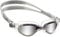 Cressi Flash - Premium Erwachsene Schwimmbrille Antibeschlag und 100% UV Schutz, Transparent/Blau - Gespiegelte Linsen, D (140 mm)