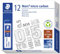STAEDTLER 46133 Mine Graphite Mars Micro 0.5mm Hb Carbon Papier Standard Dessin Tous Porte-mines Étui Lot de 12 Assorties