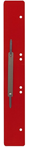 Q-Connect 3011000300 Heftstreifen und Aktenbinder PP 45x310mm 25 stück rot