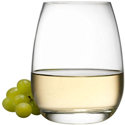 Luigi Bormioli Michelangelo Stiellose Gläser, 440 ml, transparent, 4 Stück