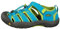 Keen Unisex-Kinder Newport H2 Trekking-& Wandersandalen,Türkis (Hawaiian Blue/Green Glow),24 EU