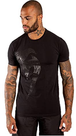 Venum Herren Giant T-Shirt, Matte/Schwarz, L EU