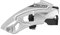 SUNRACE FDM300 Front DERAILLEUR 3 X 7/8-SPEED Dual Pull, CLAMP DESVIADORES Delanteros, Adultos Unisex, Plateado, ESTANDAR