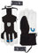 LEVEL Erwachsene Handschuhe Off Piste Short, Black-White, 10