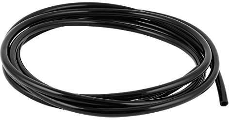 sourcing map Schwarz 8mm x 5mm Fleaxible PU Schlauch Pneumatik 3 Meter lange DE de