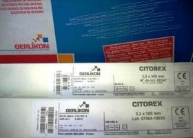Oerlikon citorex ensemble de baguettes d'électrode universelle 2,5 x 350 mm-lot de 200